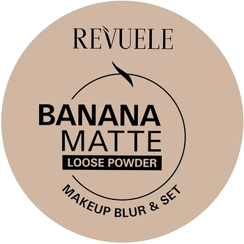 Рассыпчатая матирующая пудра - Revuele Matte Loose Powder Banana (5g) (1237519-1895146193-2)