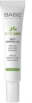Интенсивный гель против акне локального применения - Babe Laboratorios Stop AKN Microbiome Care Spot Control Gel 10ml (10ml) (1241932-136283648-2)