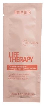 Відновлююча маска для пошкодженого волосся - Maxima Life Therapy Collagen Reconstruction Mask (пробник) 10ml (10ml) (1234477-1079166161-2)