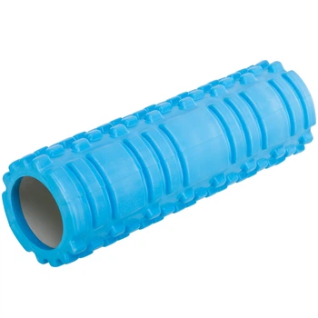 Роллер для занятий йогой массажный мфр ролик SP-Sport Grid Combi Roller 0356 размер 25х7см Blue