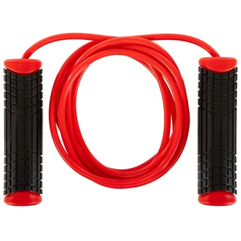Скакалка 2,75 м d-6 мм LiveUp красная LP8286