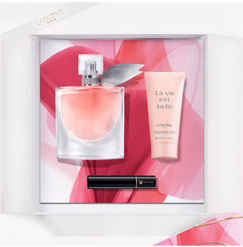 Zestaw damski Lancome La Vie Est Belle Woda perfumowana 50 ml + Balsam do ciała 50 ml + Tusz do rzęs 2 ml (3614274179491)