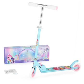 Самокат дитячий Spokey Dreamer My Little Pony 125 мм блакитний (5902693294863)