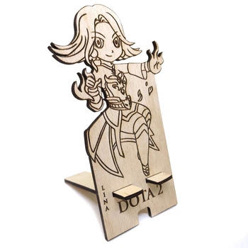 Подставка для телефона DOTA 2 Lina (Лина) 17.5х10.5 см (EW817544672)