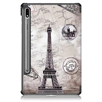 Чехол Primo Slim для планшета Samsung Galaxy Tab S7 FE (SM-T733 / SM-T735) - Paris Primo SLIM-SAM-X800-PRS серый