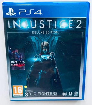 Injustice 2 Deluxe Edition, русские субтитры - диск для PlayStation 4, Б/У