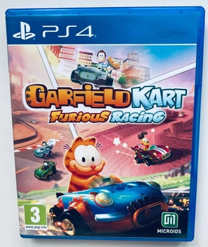 Garfield Kart Furious Racing, русские субтитры - диск для PlayStation 4, Б/У