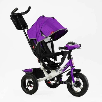 Велосипед с родительской ручкой (3390 - 30-126) Best Trike фара с USB, пульт