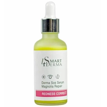 Інтенсивна СОС сироватка для чутливої та куперозної шкіри Smart4Derma Redness Correct DERMA SOS SERUM MAGNOLIA REPAIR 50мл