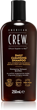 Очищуючий шампунь для чоловіків Daily Cleansing Shampoo American Crew 250 мл