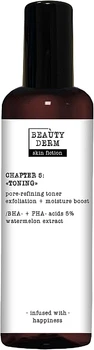 Тонер для очистки пор с BHA-, PHA-кислотами и арбузом - Beauty Derm Skin Fiction 200ml (1415522-27299229)