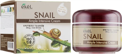 Крем для обличчя з екстрактом муцину равлика - Ekel Ample Intensive Cream Snail 100g (640405-14647)