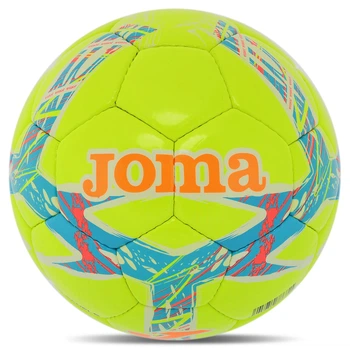 Мяч футбольный №5 TPU ламинированный сшит вручную Joma DALI III 401412-920-T5 (№5, желтый-голубой)