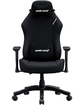 Крісло для геймерів Anda Seat Luna Size L Fabric Black (AD18-44-BF) ( Чорний )