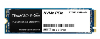 Накопичувач SSD 512GB Team MP33 M.2 2280 PCIe 3.0 x4 3D TLC (TM8FP6512G0C101) ( TM8FP6512G0C101 ) 80 х 22 х