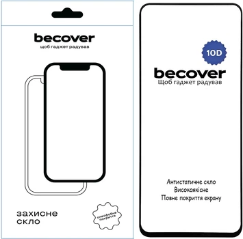 Защитное стекло BeCover для смартфона Realme 13 5G 10D Black (BC_712731)