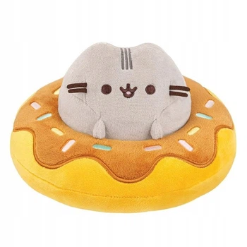 М'яка іграшка кіт Пушин Pusheen в пончику, 21х13 см (5034566615731)