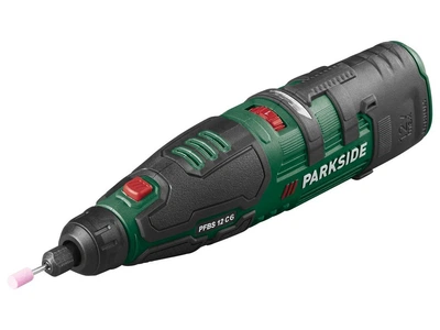 Акумуляторний гравер Parkside PFBS 12 C6 (12 В (1,3 Ач, набір насадок, кейс)