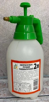 Обприскувач ручний пневматичний 2л (зелена помпа), Еталон-С