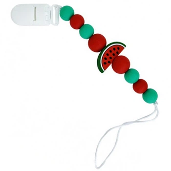 Держатель для пустышки Megazayka MGZ-0523-3 R Арбуз, 24 см (MGZ-0523-3-RT)