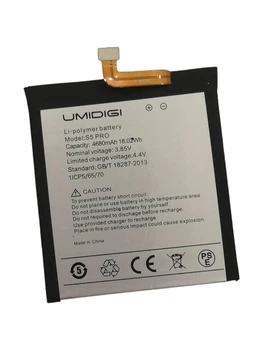 Акумулятор Батарея для UmiDigi S5 Pro 4680mah 3.85V