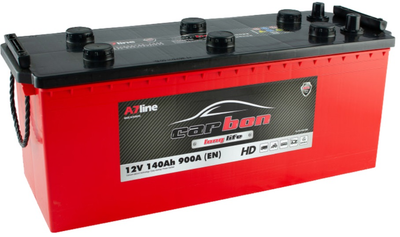 Автомобільний акумулятор 140 Ah/12V CARBON (3) (CRB140-3)