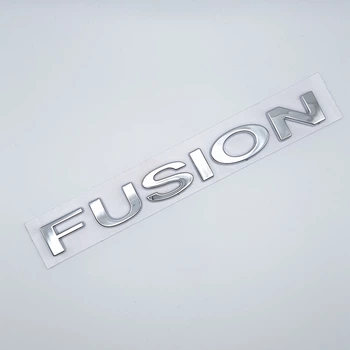 Емблема напис Fusion Ford (хром, глянець)
