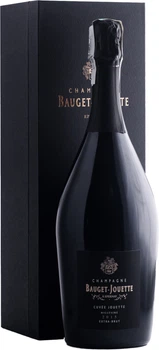 Шампанское Bauget-Jouette Champagne Cuvee Jouette Millesime 2015 Extra Brut белое экстра брют 0.75 л 12.5% в подарочной коробке (3760215840125)