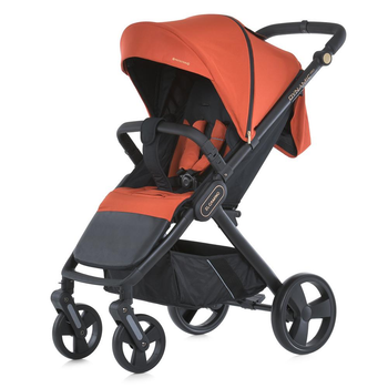Детская прогулочная коляска EL CAMINO DYNAMIC PRO ME 1053-3 Redwood , коляска-книжка всесезонная оранжевая