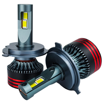 LED автолампи DriveX FE-01 H4 H/L 57W CAN 9-32V 6K