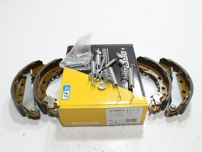 Колодки задние тормозные VW GOLF II/ GOLF III/POLO III, AUDI A2/B3, GEELY MR , SKODA FABIA I/FABIA II/FABIA III комплект с ремкомплектом GF0556-1 BREM