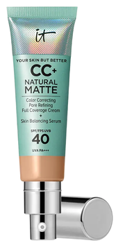 Krem CC do twarzy It Cosmetics Natural Matte SPF 40 Neutral Medium 32 ml (3605972809964)