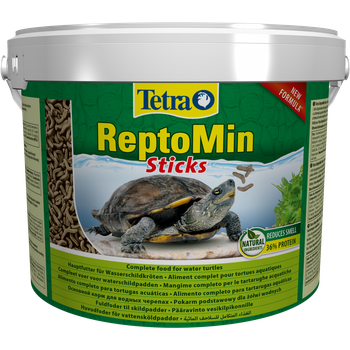 Сухой корм для водоплавающих черепах Tetra в палочках «ReptoMin» 10 л
