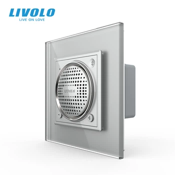 Bluetooth колонка LIVOLO серый стекло (VL-C7-FCF-2IP)