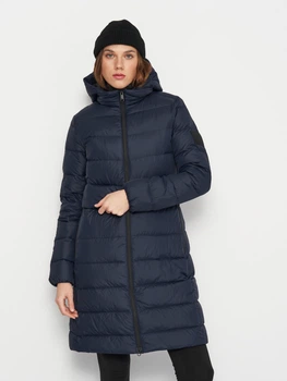 Пуховик зимовий жіночий Jack Wolfskin Lenauplatz Coat W 1207471_1010 XS Темно-синій (4064993900590)