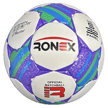 Мяч футбольный Grippy Ronex AD/F2, сиреневый.