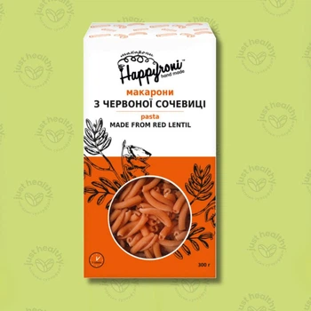 Завитки из красной чечевицы, 300 г
