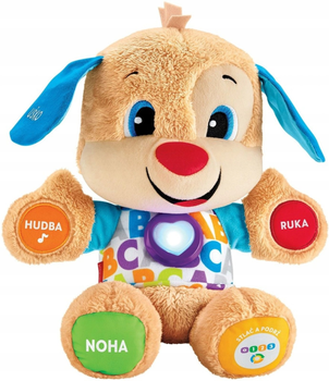 Szczeniaczek Uczniaczek Fisher-Price Poziomy Nauki Wersja czeska (0887961612349)