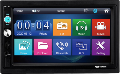 Автомагнітола Vordon HT-852BT 2DIN 7''