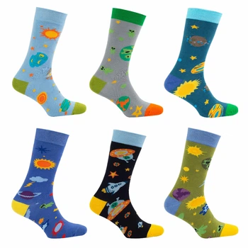 Шкарпетки Ugaboosocks. Колекція "Всесвіт". 6 пар. Розмір 40-43