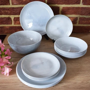 Сервіз столовий Luminarc Diwali Marble Granit 19 пр. Q0217