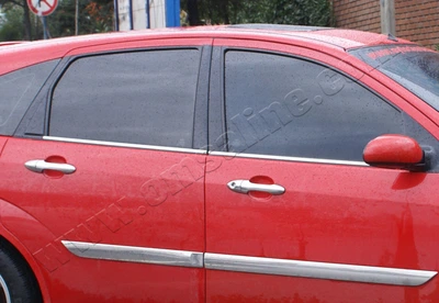 Молдинг стекла Ford Focus 5D/SD 1998-2005 нижние 4шт на авто АМ0037183