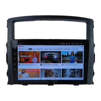 Штатная Магнитола Mitsubishi Pajero 2007-2017 4/64 8 ядер XYAuto 4G DSP CarPlay на Android (М-МП-9-М4)