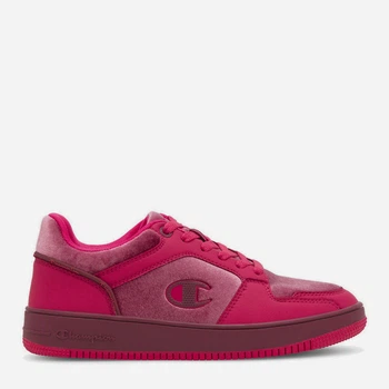 Жіночі кеди низькі Champion Rebound 2.0 Low Velvet S11725-PS017 37.5 24.4 см Рожеві (5905588199847)