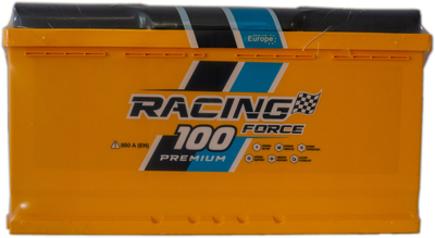 Аккумулятор 100 обратная (+ справа) 850А Force Racing Premium