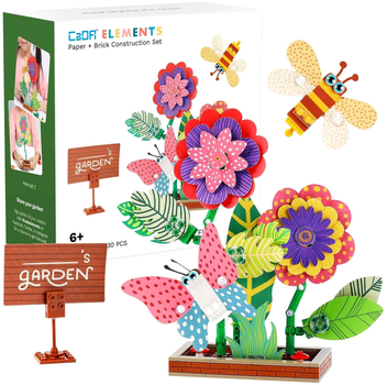 Конструктор Cada Flower Garden Multicoloured 230 предметів (6948061927772)