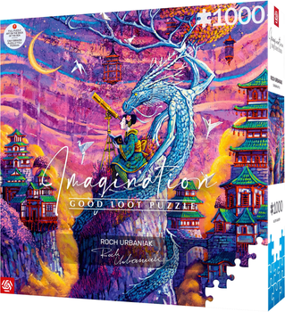 Puzzle Good Loot Roch Urbaniak Sakura i Ryu 1000 elementów (5908305249740)