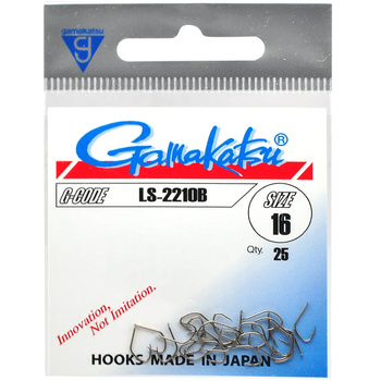 Гачок GAMAKATSU LS-2210B (BROWN) №16 25шт,33497