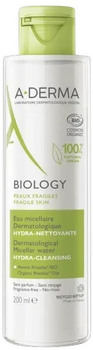 Płyn micelarny A-Derma Biology nawilżający 200 ml (3282770146585)