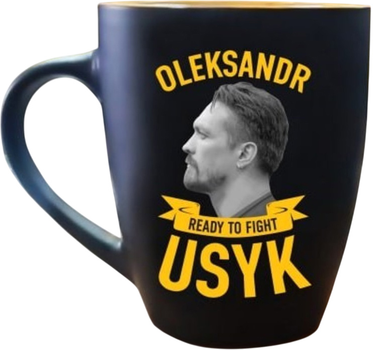 Официальная чашка от Александра Усика и RTF 330 мл USYK BOXING MUG (MUG-BLYL-RTF)